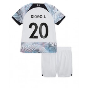 Baby Fußballbekleidung Liverpool Diogo Jota #20 Auswärtstrikot 2022-23 Kurzarm (+ kurze hosen)